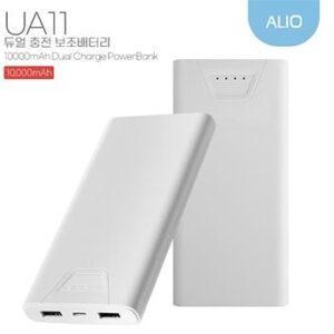 ALIO UA11 10000mAh 보조배터리(듀얼충전)