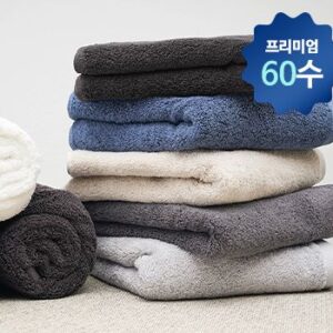 프리미엄60수 코마사160g 세면타올