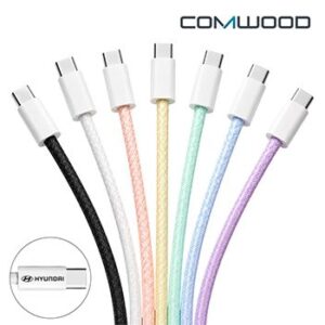 컴우드 PD 60W 1M CtoC 패브릭 컬러 케이블