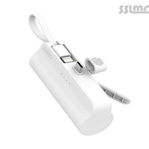 쓸모 5000mAh 초미니 원통형 2way 보조배터리